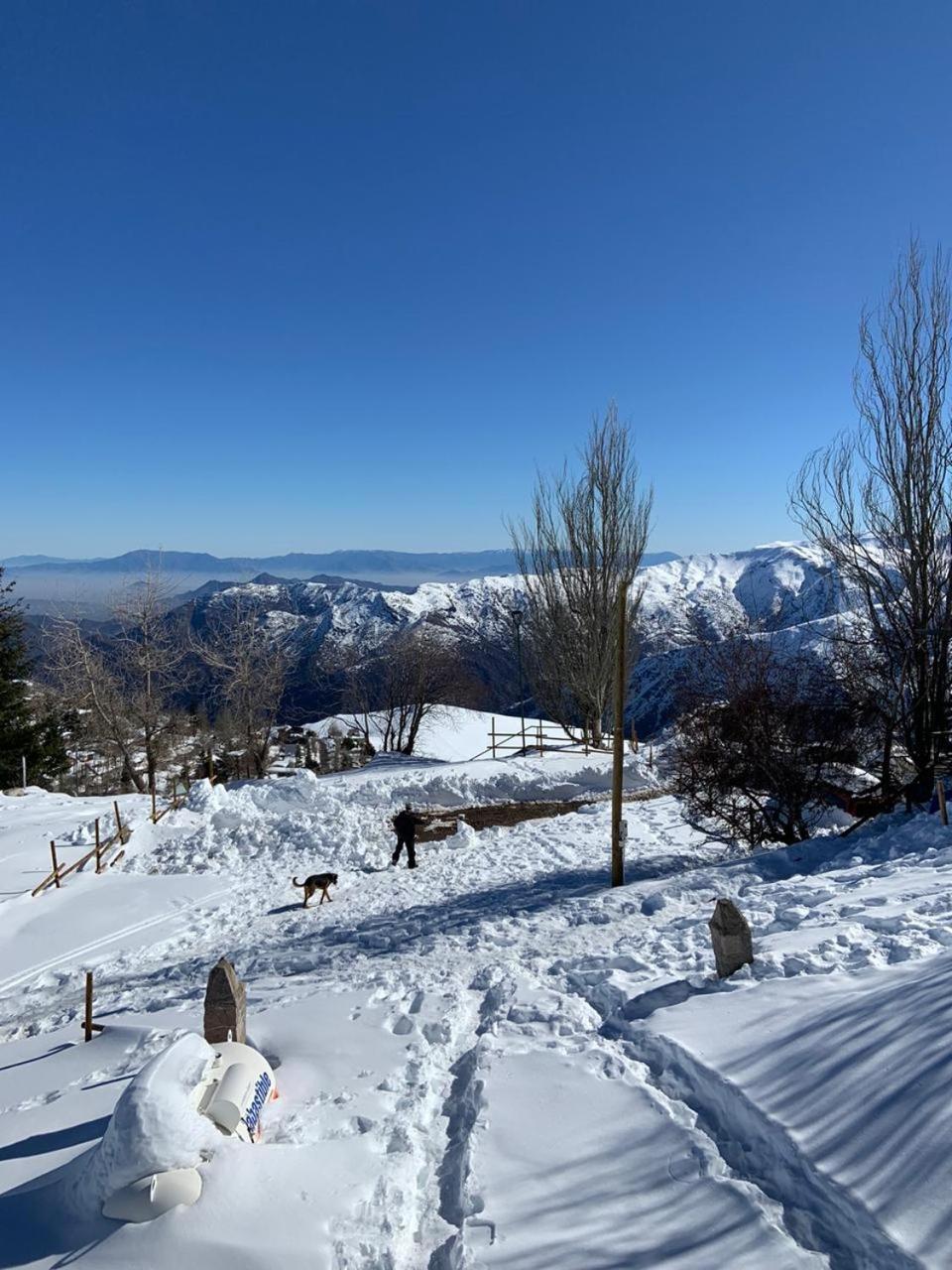Apartamento Montaña Blanca Farellones Exterior foto